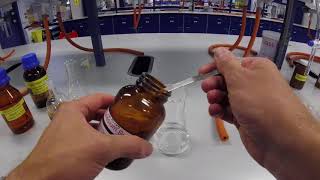 Drying Solvent using Magnesium Sulfate [upl. by Esaertal]