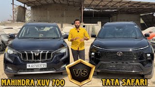 Mahindra XUV 700 VS Tata Safari  Ownership Comparison [upl. by Ahtnamys]