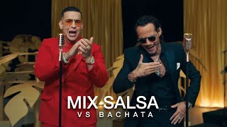 MIX SALSA Y BACHATA DADDY YANKEE MARC ANTONY PRINCE ROYCE ROMEO SANTOS AVENTURA [upl. by Yauq]