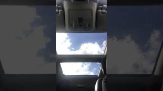 Mercedes ML GLE panoramic sunroof W166 [upl. by Lucinda691]