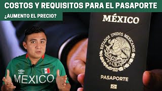 Pasaporte mexicano 2021 requisitos y costos [upl. by Letney]