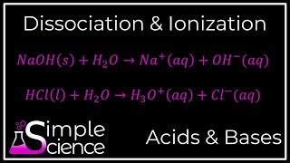 Dissociation and Ionization [upl. by Iadrahs]