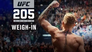 UFC 205 Official Weighin [upl. by Medlin588]