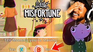 THE CUTEST LITTLE HORROR GAME THERE IS  Little Misfortune DEMO [upl. by Rives850]