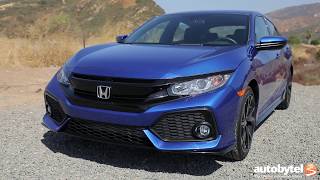 2017 Honda Civic Hatchback Sport Test Drive Video Review [upl. by Island]