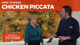 How to Make Lemony Chicken Piccata [upl. by Eelam539]