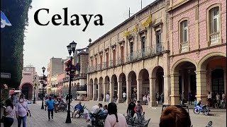 Celaya Guanajuato City Tour amp History Mexico [upl. by Airdnekal]