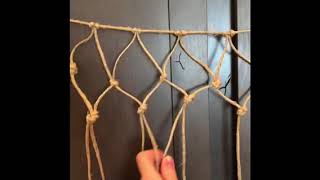 How To Make A Fishing Net [upl. by Airegin342]