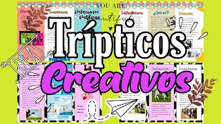 Trípticos CreativosWORD💡🐮¡Sin medidas [upl. by Eceinwahs479]