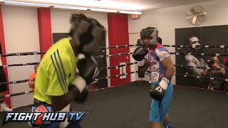 TERENCE CRAWFORD VS YURIORKIS GAMBOA  FULL SPARRING SESSION [upl. by Viva]