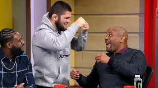 Khabib Joins the UFC 260 Weighin Show [upl. by Eibrad]