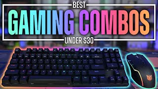 Top 5 Gaming Keyboard and Mouse Combos under 30 [upl. by Shumway275]