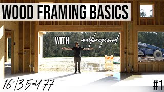 Carpentry 101 Basics of Wood Framing with MattBangsWood 1 [upl. by Nas81]