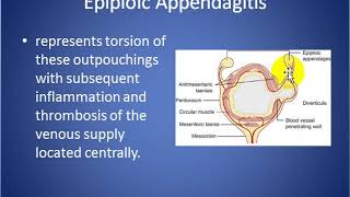 Epiploic Appendagitis [upl. by Heyer]