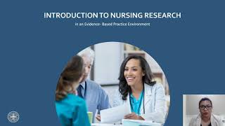 Introduction to Nursing research and EvidenceBased PracticeEBP Nursing Research 1 [upl. by Redleh331]