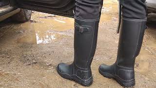 Ushuaia Mud path in wellies [upl. by Bigod743]